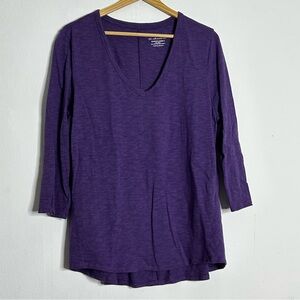 Chico's Violet Ultimate Tee